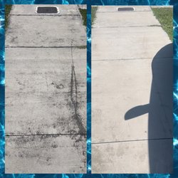 Soaking Wet Pressure Washing