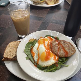 Mojo Coffee Gallery - Cinnamon bun iced latte. Breakfast bowl with sausage. - Coffee & Tea Near Me - Minneapolis, Minnesota Mojo Coffee Gallery - Cinnamon bun iced latte. Breakfast bowl with sausage. - Coffee & Tea Near Me - Minneapolis, Minnesota