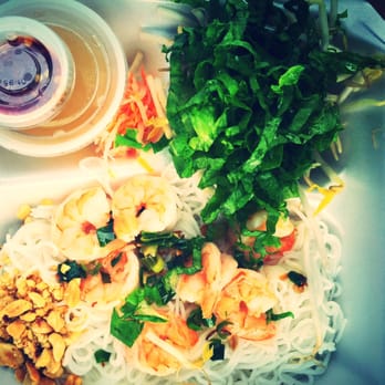Mi Li Cafe - Vermicelli noodles with shrimp. - Vietnamese Near Me - Columbus, Ohio