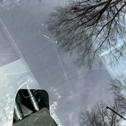 Audio One - Below the "star" is exactly where the base of my mirror sits. My car had ZERO damage to the windshield before
