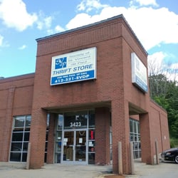 Society of St Vincent De Paul - Used to be a Rite Aid,  so it's a big store, but only 3 small fitting  rooms.