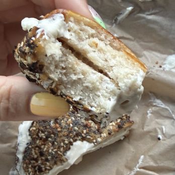 Bonnie Bagels - Inside GF bagel (dry) - Bagels Near Me - Sebastopol, California