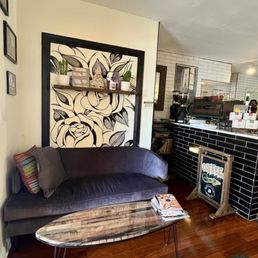 Cozy sofa nook