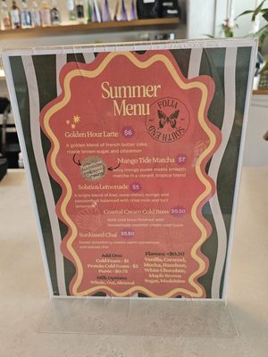 Menu photo 1 Folia Charlotte, NC