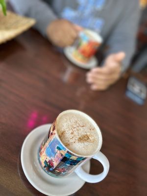 Laptop friendly cafe