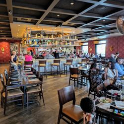 Juju - Inside. Dining room and bar. View from entrance.