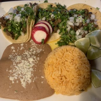 El Tapatio - Tacos Combo (3) - Mexican Near Me - Orlando, Florida