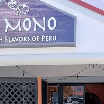 El Mono - Outdoor sign - Peruvian Near Me - El Cerrito, California
