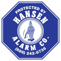 Hansen Alarm Company - Hansen Alarm Sticker