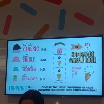 Millie's Homemade - Scoop menu with prices June 2026 - Ice Cream & Frozen Yogurt Near Me - Amherst, New York