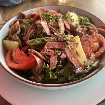 Chez Philippe - Duck confit salad - French Near Me - Los Gatos, California