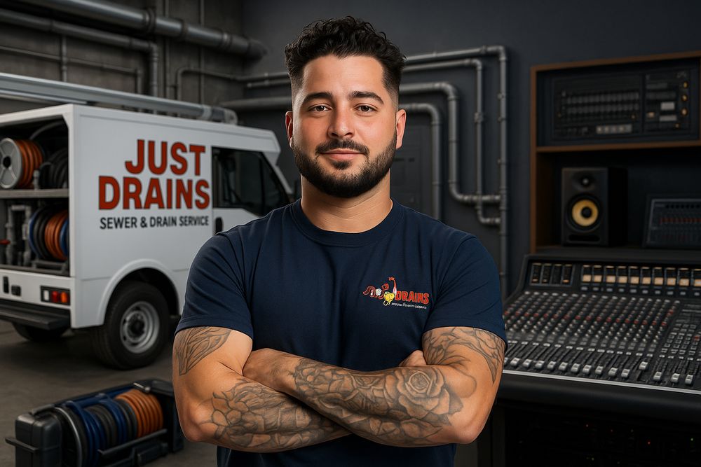 Slide of Just Drains Sewer & Drain Service