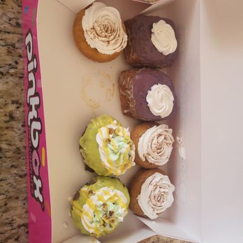 Pinkbox Doughnuts - Yes there is one missing we couldn't wait - Donuts Near Me - St. George, Utah Pinkbox Doughnuts - Yes there is one missing we couldn't wait - Donuts Near Me - St. George, Utah