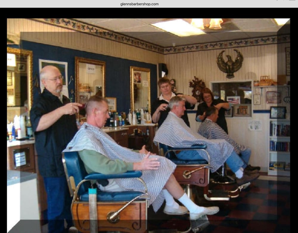 Glenn's Barber Shop Logo