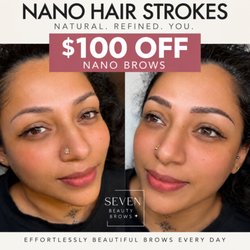 Seven Beauty Brows - Nano Hair Strokes: $700 $600
Limited-Time Special: $100 OFF through 9/30/26