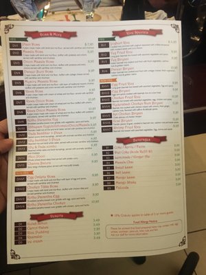 Menu photo 5 Flavors Farmington Hills, MI Menu photo 5 Flavors Farmington Hills, MI