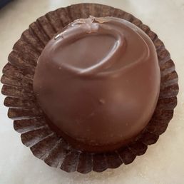 Cranberry truffle.  Locally made.