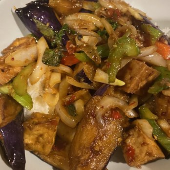 Secret Savory - Eggplant in Chili Sauce. - Thai Near Me - Seattle, Washington Secret Savory - Eggplant in Chili Sauce. - Thai Near Me - Seattle, Washington