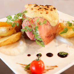 Restaurant Le Manoir - Jambonneau grillé à la moutarde