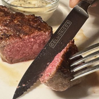 Delmonico's - Steak Frites medium rare ($49) - Steakhouses Near Me - New York, New York Delmonico's - Steak Frites medium rare ($49) - Steakhouses Near Me - New York, New York