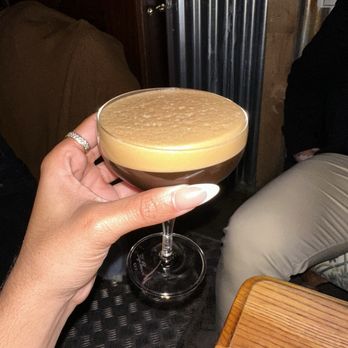 Cahoots Bar - Look at the foam on this espresso martini! - Bars Near Me - Soho, XGL