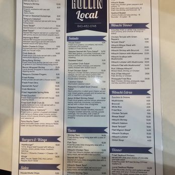 Rollin Local - Current menu as of 05/19/26 - Sushi Bars Near Me - Moncks Corner, South Carolina Rollin Local - Current menu as of 05/19/26 - Sushi Bars Near Me - Moncks Corner, South Carolina