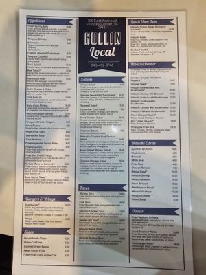 Menu photo 1 Rollin Local Moncks Corner, SC Menu photo 1 Rollin Local Moncks Corner, SC