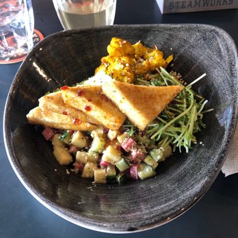 Steamworks - Tofu goddess bowl - Pubs Near Me - Vancouver, British Columbia Steamworks - Tofu goddess bowl - Pubs Near Me - Vancouver, British Columbia