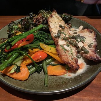 Lumberyard - Parmesan Crusted Petrale Sole - New American Near Me - Laguna Beach, California Lumberyard - Parmesan Crusted Petrale Sole - New American Near Me - Laguna Beach, California