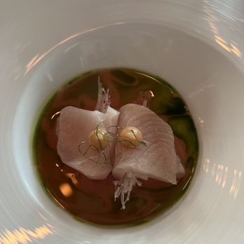 Alo Restaurant - Hamachi sashimi - Bars Near Me - Toronto, Ontario