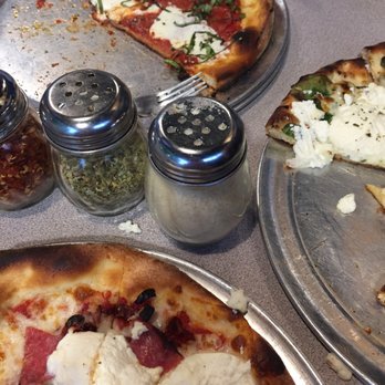 D'Allesandro's Pizza - Bits and pieces of three of the four pizzas we shared tonight! - Pizza Near Me - Greenville, South Carolina D'Allesandro's Pizza - Bits and pieces of three of the four pizzas we shared tonight! - Pizza Near Me - Greenville, South Carolina