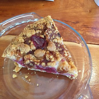Maui Pie - My heavenly slice of cherry and a cup of coffee. Those people in the kitchen- I just love you - Bakeries Near Me - Kihei, Hawaii