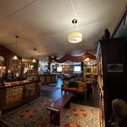 Inside the restaurant