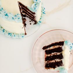Spoondrift Bakery - Gluten free 6in chocolate cake with cream cheese frosting