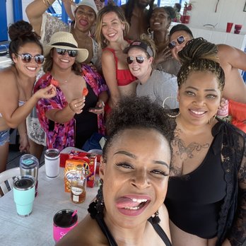 Texas Winos - Lower deck of party barge - Party & Event Planning Near Me Texas Winos - Lower deck of party barge - Party & Event Planning Near Me