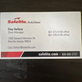 Safelite AutoGlass - Auto Glass Services Near Me - Wasilla, Alaska Safelite AutoGlass - Auto Glass Services Near Me - Wasilla, Alaska