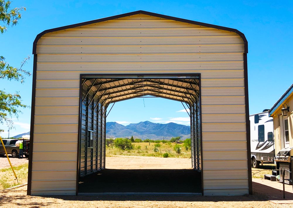 Slide of Texas Star Steel Metal Buildings