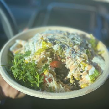 QDOBA Mexican Eats - Chicken Queso Bowl - Mexican Near Me - Bloomington, Indiana