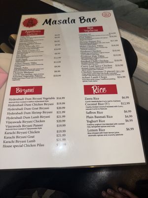 Menu photo 3 Masala Bae Tustin, CA
