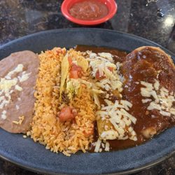 El Patron - The chile relleno, taco and enchilada combo plato
