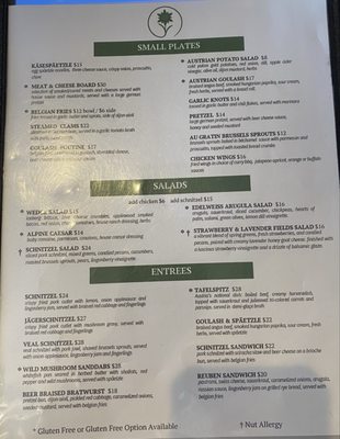 Menu photo 7 Edelweiss Pizza Pub Pastries Reno, NV Menu photo 7 Edelweiss Pizza Pub Pastries Reno, NV