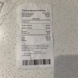 Paid at 6:05 but was RUSHED out the door ?! WORST CUSTOMER SERVICE EVER