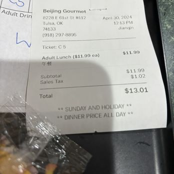 Beijing Gourmet - Chinese Near Me - Tulsa, Oklahoma