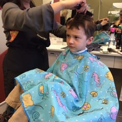 Mary can cut kid's hair great. She's very good & patient with children. My son loves seeing Mary.