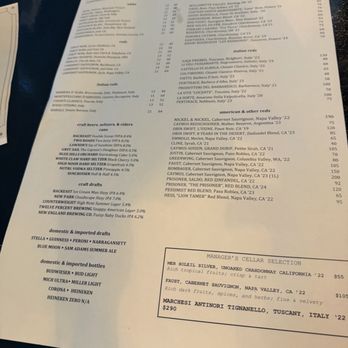 Bricco Trattoria - drinks - Italian Near Me - Glastonbury, Connecticut