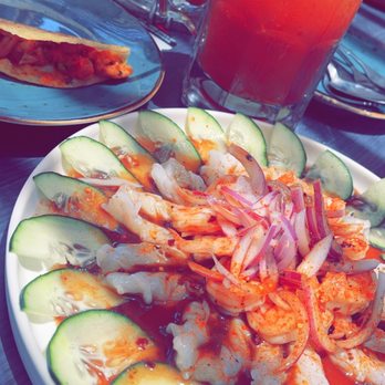 Mariscos Choix - Aguachile mixto negro - Seafood Near Me - Pico Rivera, California
