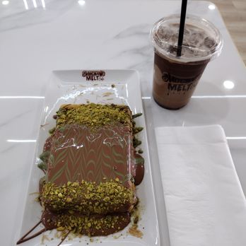 Mocha Melt Cafe - Iced Nutella Latte and Dubai Chocolate Waffle - Cafes Near Me - Philadelphia, Pennsylvania Mocha Melt Cafe - Iced Nutella Latte and Dubai Chocolate Waffle - Cafes Near Me - Philadelphia, Pennsylvania