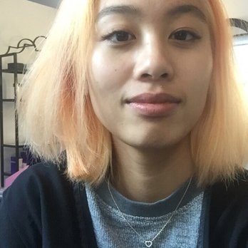 Seagull Salon - stage 2: after bleaching, hair still felt strong - Hair Salons Near Me - New York, New York