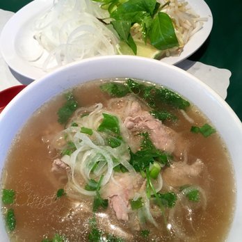 Ktown Pho - Pho Tai with rare steak - Vietnamese Near Me - Los Angeles, California