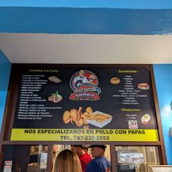 Cano's Fried Chicken - Front counter where you place your order